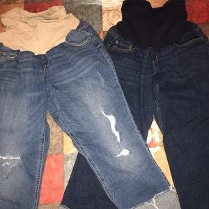 Maternity Jeans XL Brand New  2 pair
